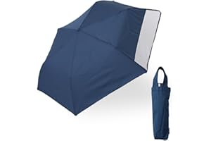 小川(Ogawa) キッズ折りたたみ傘 雨傘 透明窓付き 先端が丸いT型露先 手開き式 55cm 6本骨 Cynthia シンシアキッズ ネイビー 無地 反射テープ付 安全カバー バッグ型共袋 ポリカーボ グラスファイバー骨 はっ水 63000