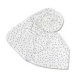 コッパーパール KNIT SWADDLE BLANKET おくるみ ブランケット スワドル ホワイト ベビー ホワイト (並行輸入品)