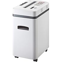 Amazon | サンワサプライ ペーパー&CDシュレッダー PSD-AA6212