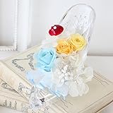 Lulu＆berry リュリュベリー プリザーブドフラワー ガラスの靴 アリス