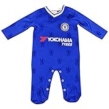 チェルシー フットボールクラブ Chelsea FC オフィシャル商品 2016/17シーズン ベビー 長袖ボディースーツ ロンパース (9-12ヶ月) (ブルー)