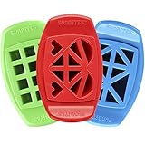 FunBites Food Cutter Set, Green Squares/Red Hearts/Blue Triangles by FunBites