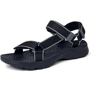 [Persyuair] サンダル スポーツサンダル メンズ 厚底 クッショニングの良いEVAソール 超軽量 防滑 耐久 吸汗防臭 スポーツ アウトドア ビーチサンダル 夏靴 夏 カラフル 24.5㎝～27.5㎝