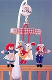 Classic Raggedy Ann and Andy Baby Nursery Crib Musical Mobile- Brahms' Lullaby by Raggedy Ann & Andy