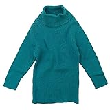 GARACH(ギャラッチ) 綿ワイドテレコハイネック長袖Tシャツ 90cm/グリーン NO.AH-431418