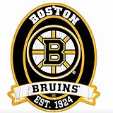11 x 13 " Boston Bruins NHLウッドストリートサイン