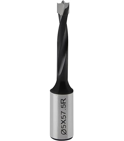202008 Carbide Tipped Brad Point Boring Bit R/H 8mm Dia x 77mm Long x