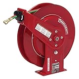 Reelcraft TW7450 OLPT Twin 1/4-Inch by 50-Feet Spring Driven T-Grade Hose Reel for Fuel Gas Welding 