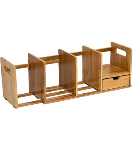 Amazon.co.jp: 本棚 ぼん家具 本立て ブックスタンド 卓上 天然木 木製