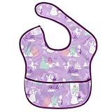 Hippychick Bumkins Disney Super Bib Bavoir Princesse Violette Multi Couleur