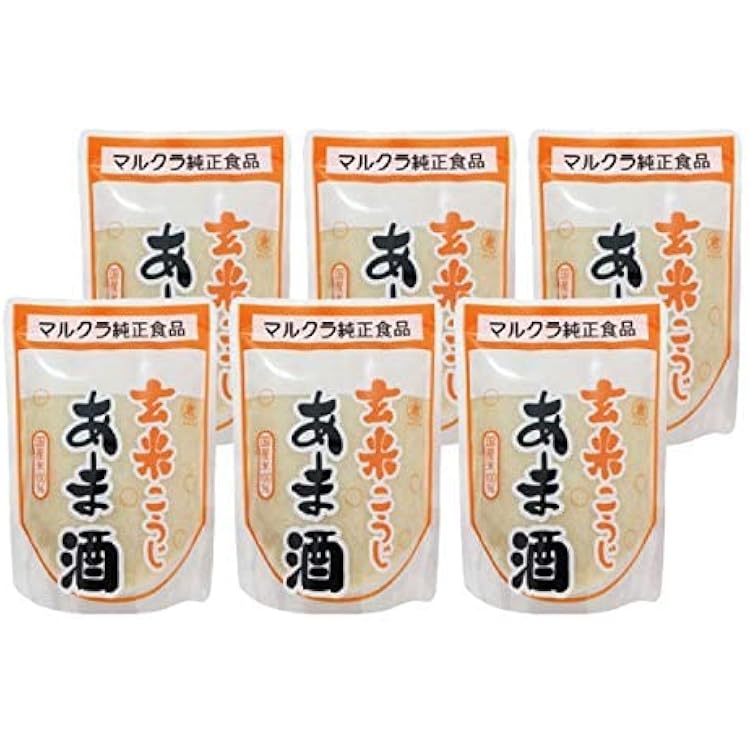 Amazon.co.jp: マルクラ食品 玄米あま酒 250g×20個 : 食品・飲料・お酒