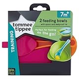 Tommee Tippee Explora Easy Scoop Feeding Bowl Lid and Spoon (Colours May Vary)