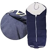 スリーピングバッグ 寝袋 (ネイビー)