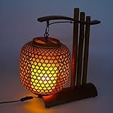 LEDゆらぎライト・竹提灯タイプ　MD-MVF-029