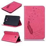 UNEXTATI Galaxy Tab A 7.0 Inch ケース 高品質 PUレザー 手帳型ケース 保護カバー カード収納 液晶保護 防塵 Samsung Galaxy Tab A 7.0 用 C