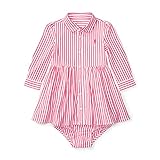 ラルフローレンの子供服　POLO　RALPHLAWREN　ベビー　女の子ツーピースセット　８５ｃｍ [並行輸入品]