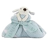 [ ベアフットドリームス ] Barefoot Dreams ブランケット 42×42cm コージーシック ドリームバディ CozyChic Dream Buddy 530 パピー／アクアアイス Pu