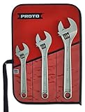 Stanley Proto J790 Proto 3-Piece Click-Stop Adjustable Wrench by Stanley-Proto