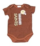 NFL Licensed New Orleans SaintsフットボールOnesieクリーパーCrawler