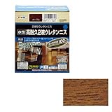 アサヒペン 水性高耐久2液ウレタンニス メープル 300gセット