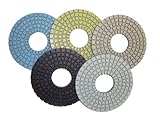 Toolocity CPP06SET 6-Inch Dry 5-Step Diamond Polishing Pads for Concrete, Set of 5 [並行輸入品]