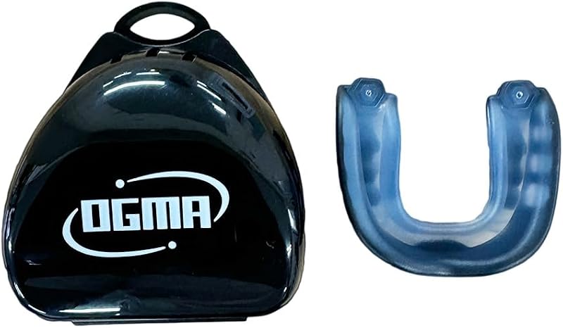 【OGMA】 総合格闘技用 マウスピース マウスガード ブラック ケース付 MMA 空手 柔術