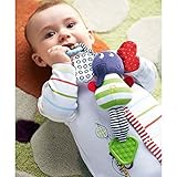 Mamas Papas Elephant Baby Bed Rattle Toy Musical Hanging Baby Soft Plush by Mamas & Papas