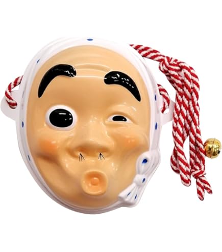 Amazon | ミニお面 狐面 | 縁日用品 | おもちゃ