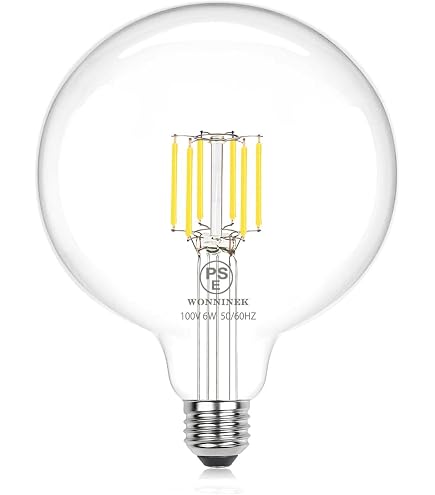 Amazon.co.jp: LED フィラメント型 エジソン電球 調光器対応 E26口金
