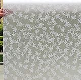 Generic PVC Self Adhesive Window Film Glass Stickers Decorative Frosted Privacy Colorless White Mapl