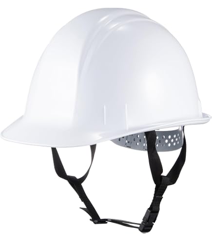 Amazon | 加賀産業 ヘルメット MN-1 シロ HB:FB 止め具T | ヘルメット
