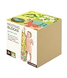 Petit Collage Nesting Blocks, Garden ABC by Petit Collage [並行輸入品]