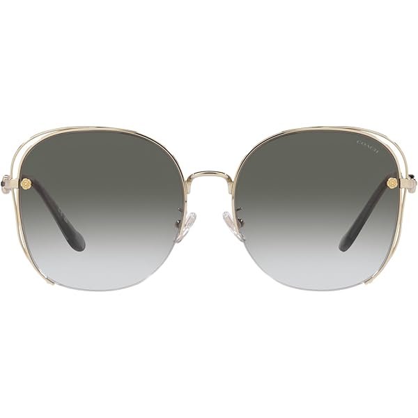 COACH サングラス　HC7158D(CL906) Coach] Sunglasses Hc7158D Cl906 Women'S Shiny Light Gold 58