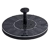 Aurora Direct JPソーラー噴水 小型噴水ポンプ 水中ポンプ　電池不要　省エネ　ソーラー池ポンプ ベランダ 庭 プール 家庭用 噴水池