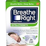 Breathe Right Extra Clear for Sensitive Skin, 26 Count by Breathe Right [並行輸入品]