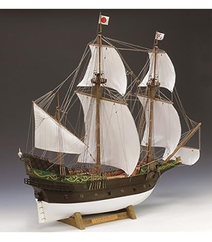 Amazon | ウッディジョー 1/100 カティサーク (帆付) 木製模型