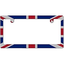 Amazon.co.jp: ナンバーフレーム レトロ ユニオン ジャック