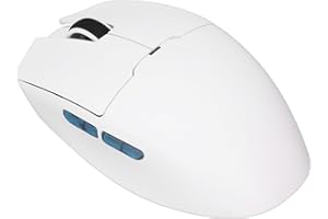 ワイヤレスゲーミングマウス - 3 モード 6 DPI 400 800 1600 3200 6400 26000 DPI、ラップトップコンピュータ用の調整可能なポーリングレート