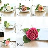 Excellent.advanced? 6 バラの家ベッドルーム結婚式装飾装飾花