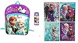 Disney Frozen Back to School Set- Backpack, Funtainer, Folders [並行輸入品]