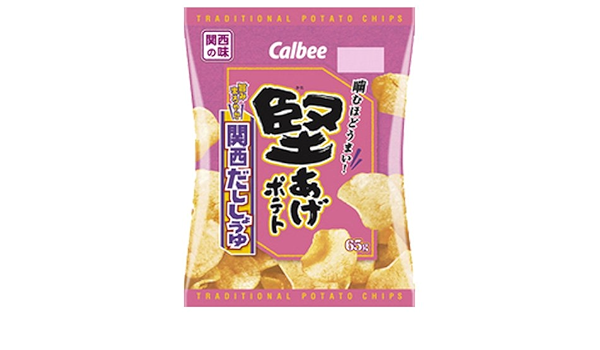 Amazon カルビー 堅あげポテト 関西だししょうゆ 65g 堅あげポテト 食品 飲料 お酒 通販