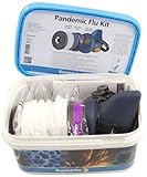 Sundstrom H05-5421M Pandemic Flu Respirator Kit with SR 100 M/L Silicone Half Mask, P100/HE Particul