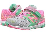 (ニューバランス) New Balance 靴・シューズ ベビー KA680v3 (Infant/Toddler) Grey/Pink グレー/ピンク 2 Infant (10cm) M