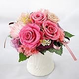 花由 プリザーブドフラワー パニエ トール オールドライラック