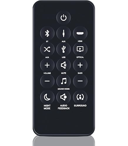 Amazon | 交換用リモコン for JBL Bar Studio 2.0 Channel Soundbar BT