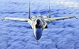 Military Sukhoi Su 35bm Jet Fighter – 18 x 24メタルアルミ壁アート
