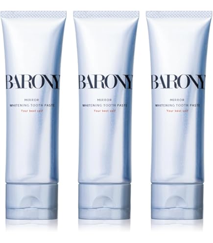 Amazon | バロニー ミラー ホワイトニングトゥースペースト 2本セット