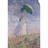 キャンバス上需要壁Peel壁アート印刷entitled Woman with a Parasol turned to the Right、1886 40" x 60" BAL61731_14_40x6
