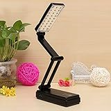 27 led foldable rechargeable study table desk lamp light touch