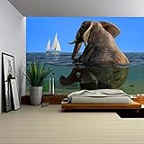 wall26 - 粘着式壁紙 大きな壁画シリーズ 100"x144" WMR-WP-X-C675-100x24x6